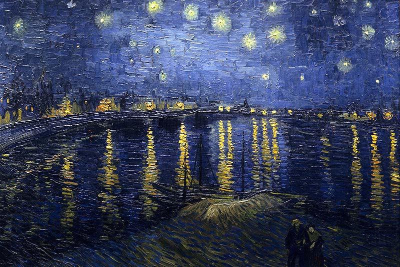 Vincent Van Gogh Starry Night Over the Rhone oil painting picture